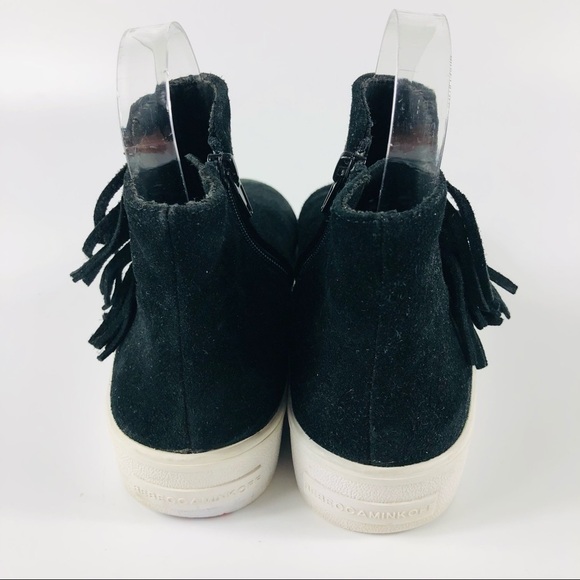 Rebecca Minkoff ‘Stella’ Fringe Suede Sneaker - Picture 6 of 12